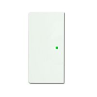 ABB Kryt 2CKA006220A0606 2násobný levý/pravý, bez potisku; mechová bílá; SR-2-884