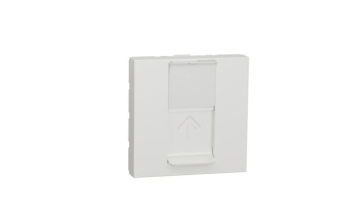 Zásuvka Unica dat. 1xRJ45 6 FTP 2m bílá