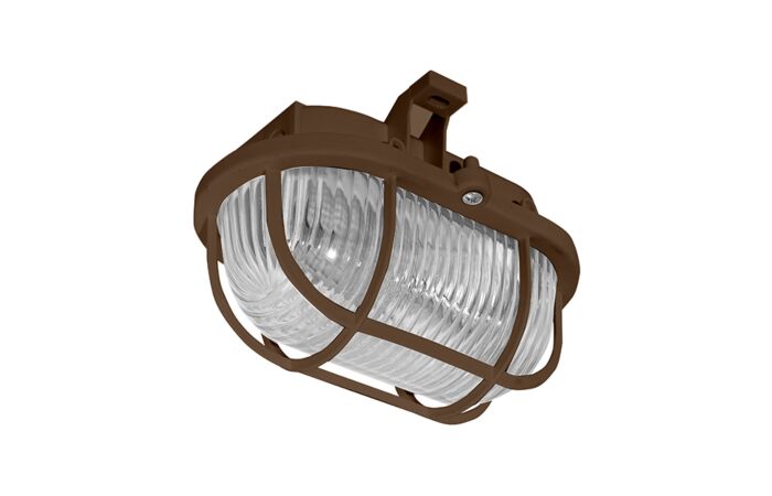 Sví. OVAL 60 Plast hnědá