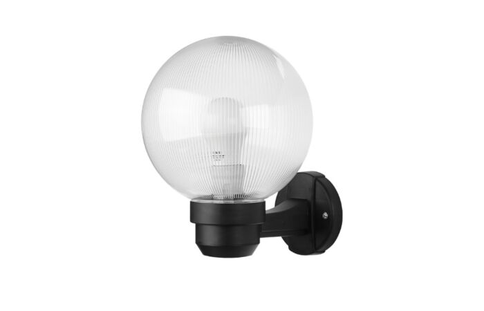 Sví. PARK N 60W na zeď prizm.čirá černá