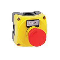 LOVATO Skříň LPZP1B5612 kompletní ovládací, uvolnit otočením, 1vyp kontakt, "STOP"