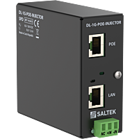 SALTEK Ochrana DL-1G-POE-INJECTOR přepěťová pro Ethernet 1 Gbit/s (Cat.6) s PoE režimu A, B 2 kA (10/350 µs)