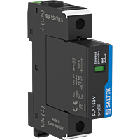 SALTEK Ochrana SLP-150 V/1 S přepětí vhodné pro systémy TN a TT  s napětím do 150 V AC, 40 kA (8/20)