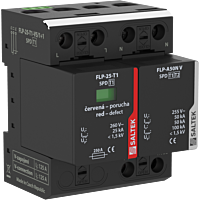 SALTEK Ochrana FLP-25-T1-VS/1+1   přepětí kombinovaná vhodné pro 1-fázový systém TT,  50 kA (10/350)