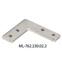 MCLED Konektor/spojka pro hliníkové profily PN, AC, AE, ZT, rohový, kovový