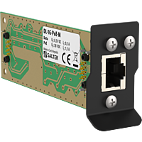 SALTEK Ochrana DL-1G-POE-M přepěťová pro sítě Ethernet (do Cat.6), ochrana PoE (IEEE802.3 af/at/bt), LPZ0 a vyšší