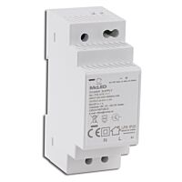 MCLED Napaječ LED 24VDC/1A pro LED pásky 24W, na DIN lištu, IP20