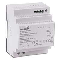 MCLED Napaječ LED 12VDC/7,1A pro LED pásky 90W, na DIN lištu, IP20