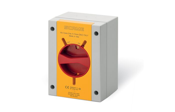 Spínač ISOLATOR-TP 32A 4P IP65 emergency