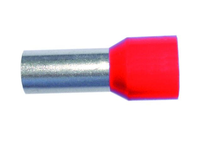 PROTEC Dutinka PAEH  1,0/12mm lisovací rudá