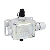 koncový spínač, kovové tělo, kontakty 1Z