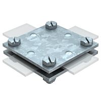 OBO BETTERMANN Křížová spojka 256 A-DIN 40 FT