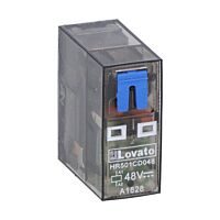 Miniaturní relé 1 zap/vyp 16A 48VDC + LE
