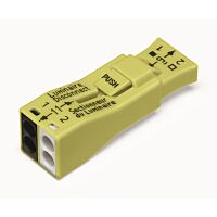 WAGO Konektor 873-902 pro svítidla 2pólová Žlutá