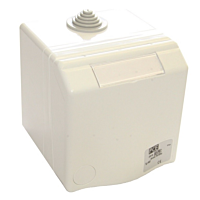 PCE Zásuvka 16A/230V IP44 nástěnná IP44