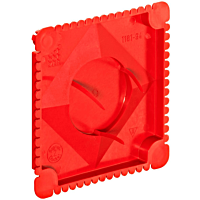 KAISER  Víko signální  80x80 mm, pod omítku