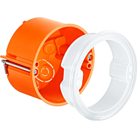 KAISER  Krabice přístrojová CEE s nástavcem hloubka 50 mm, do dutých stěn