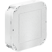 KAISER  Krabice čtvercová univerzální bezhalogen 165x165x72 mm s minerálním víkem, do dutých stěn