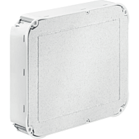 KAISER  Krabice obdelníková bezhalogen 235x205x72 mm s minerálním víkem, do dutých stěn