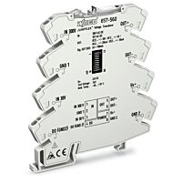 WAGO Transformátor 857-560 měřicí napětí Napěťový vstupní signál Proudový a napěťový výstupní signál