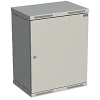 SOLARIX Rozvaděč SENSA 15U 400mm, nástěný 19", dveře plech