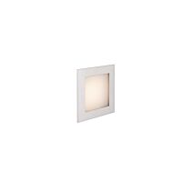 FRAME LED 230V BASIC, LED vnitřní nástěnné vestavné svítidlo, stříbrná, 2700K