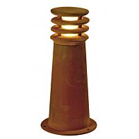 SLV Svítidlo RUSTY 40 11W E27 lampa stojací 40cm IP55 rezavá