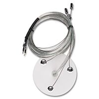 MCLED Svítidlo LED NOVA R 350/400/500 - závěsná sada, nastavitelná, délka 1,1m, bílá