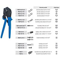 GPH Kleště KLP 0,5-6 lisovací PROFI