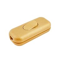 ELEMAN Vypínač 300/1/V/P plastový zlatý