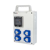 FAMATEL Skříň EB364-EB 400000.1 /4M zásuvková přenosná