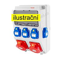 FAMATEL Zásuvková skříň ZSF40200000.0 /3958 IP44