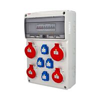 FAMATEL Zásuvková skříň ZSF40202000.0 /3952 IP44