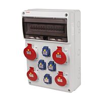 FAMATEL Zásuvková skříň ZSF40202000.0 /3952 IP44