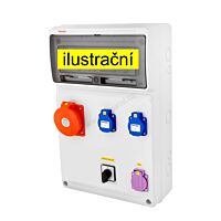 FAMATEL Zásuvková skříň ZSFT21001000.0 /3952 IP44