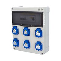 FAMATEL Skříň FB375-6kA-ZSF60000000.1 /5813 zásuvková