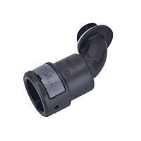 FRÄNKISCHE Koleno AWPA-12M16PB 90° plast černá