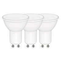 EMOS Žárovka LED 4,5W-32 GU10 350lm 3000K 120° WW Classic MR16 3ks v balení