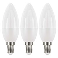 EMOS Žárovka LED 6W-40 E14 470lm 2700K 250° WW Classic Candle 3ks v balení