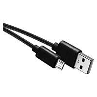 EMOS Kabel USB 2.0 A/M-MICRO B/M 2m černý
