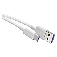 EMOS Kabel USB 2.0 A/M-C/M 1,5M bílý