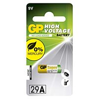 GP Alkalická speciální baterie 29AF (A32, L822) 9 V, 1 ks