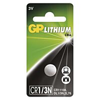 GP Baterie 3V LITHIUM pr.11,6x10,8 CR1/3N (CR11108, DL1/3N, 2L76)