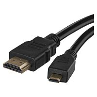 EMOS HDMI 2.0 high speed kabel A vidlice – D vidlice 1,5m
