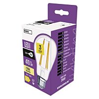 EMOS Žárovka LED 3,4W-40 E27 470lm 2700K 320° FILAMENT A60