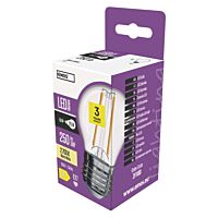 EMOS Žárovka LED 1,8W-25 E27 250lm 2700K 320° FILAMENT Mini Globe