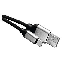 EMOS Kabel USB 2,0 A/M-C/M délka 1m černá