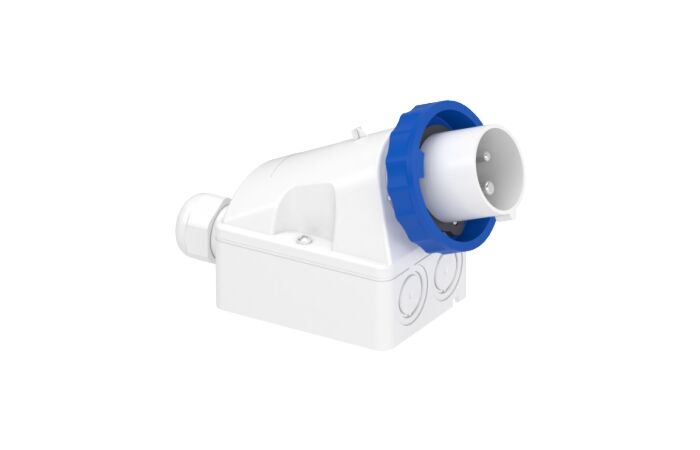 SCHNEIDER Přívodka 83554 16A 2P+PE 230V IP67