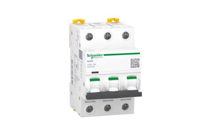 SCHNEIDER A9F92340 Jistič iC60L 3P 40A  Z