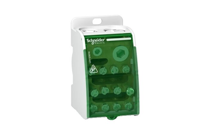 SCHNEIDER LGY125014 Šroubová přípojnice 1P 250A 14